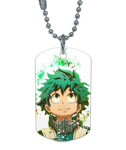 Deku Necklace Dog Tag-Juelz30