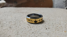 Load image into Gallery viewer, Bioshock &quot;A Man chooses a Slave Obeys&quot; Tungsten Ring, Bioshock ring, Video game ring, Gamer ring