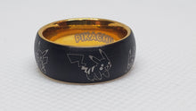 Load image into Gallery viewer, Pikachu Ring/Pokemon Rings/Pokemon Jewelry/Pokemon Engagement Ring