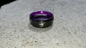 JoJo's Bizarre Adventure Tungsten Ring/Menacing JoJo Ring/JoJo Jewelry