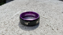 Load image into Gallery viewer, JoJo&#39;s Bizarre Adventure Tungsten Ring/Menacing JoJo Ring/JoJo Jewelry