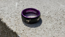 Load image into Gallery viewer, JoJo&#39;s Bizarre Adventure Tungsten Ring/Menacing JoJo Ring/JoJo Jewelry