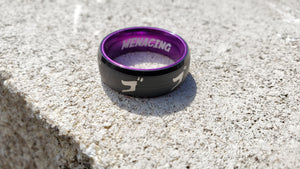 JoJo's Bizarre Adventure Tungsten Ring/Menacing JoJo Ring/JoJo Jewelry