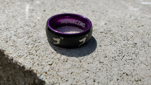 JoJo's Bizarre Adventure Tungsten Ring/Menacing JoJo Ring/JoJo Jewelry