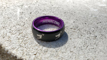 Load image into Gallery viewer, JoJo&#39;s Bizarre Adventure Tungsten Ring/Menacing JoJo Ring/JoJo Jewelry