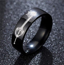 Load image into Gallery viewer, Kingdom Hearts Ring/Oblivion and Oathkeeper Keyblade/Kingdom Hearts Engagement Ring