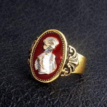 Load image into Gallery viewer, Game dark Soul 3 Teardrop crystal Ring men women Jewelry-Juelz30